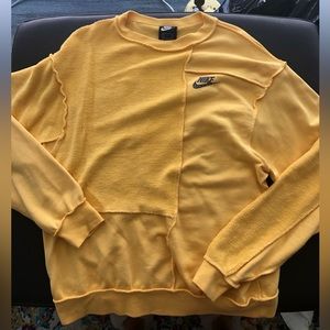 Yellow Nike pullover